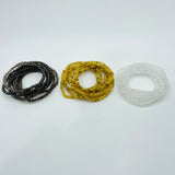 3 Types Mini Beads 4mm Bracelet Wholesale Clear Quartz Gold Tiger Eye Smoky Quartz - Wholesale Crystals