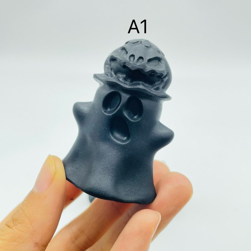 3 Types Obsidian Ghost Carving Halloween Wholesale -Wholesale Crystals