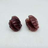 3 Types Shell Moss Agate & Lepidolite Carving Wholesale -Wholesale Crystals