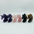 3 Types Unicorn Rose Quartz & Lepidolite Carving Wholesale -Wholesale Crystals