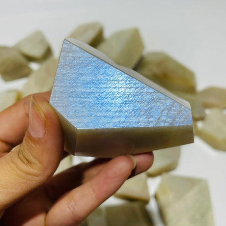 33 Pieces Large Blue Moonstone Free Form -Wholesale Crystals