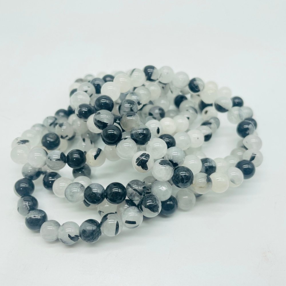 4 Types Bracelets Clear Quartz &Black Tourmaline Wholesale -Wholesale Crystals