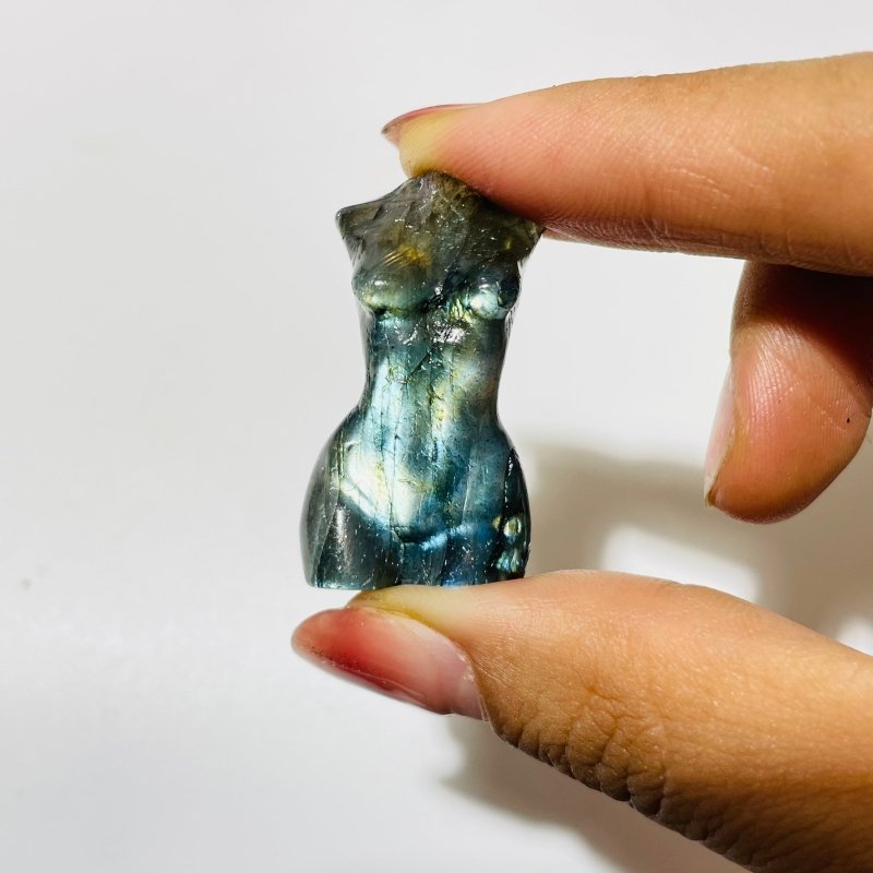 43 Pieces Mini Labradorite Goddess Carving -Wholesale Crystals