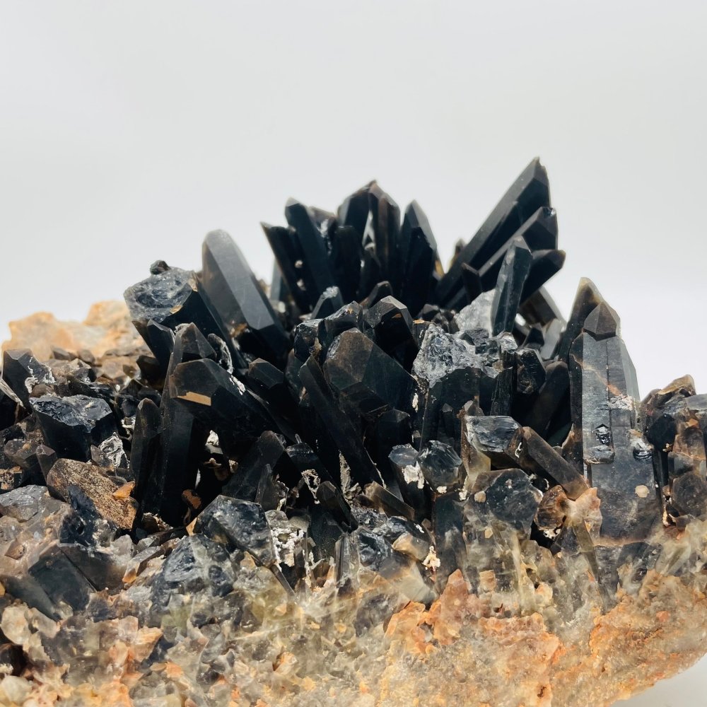 Deep Color Large Smoky Quartz Cluster -Wholesale Crystals