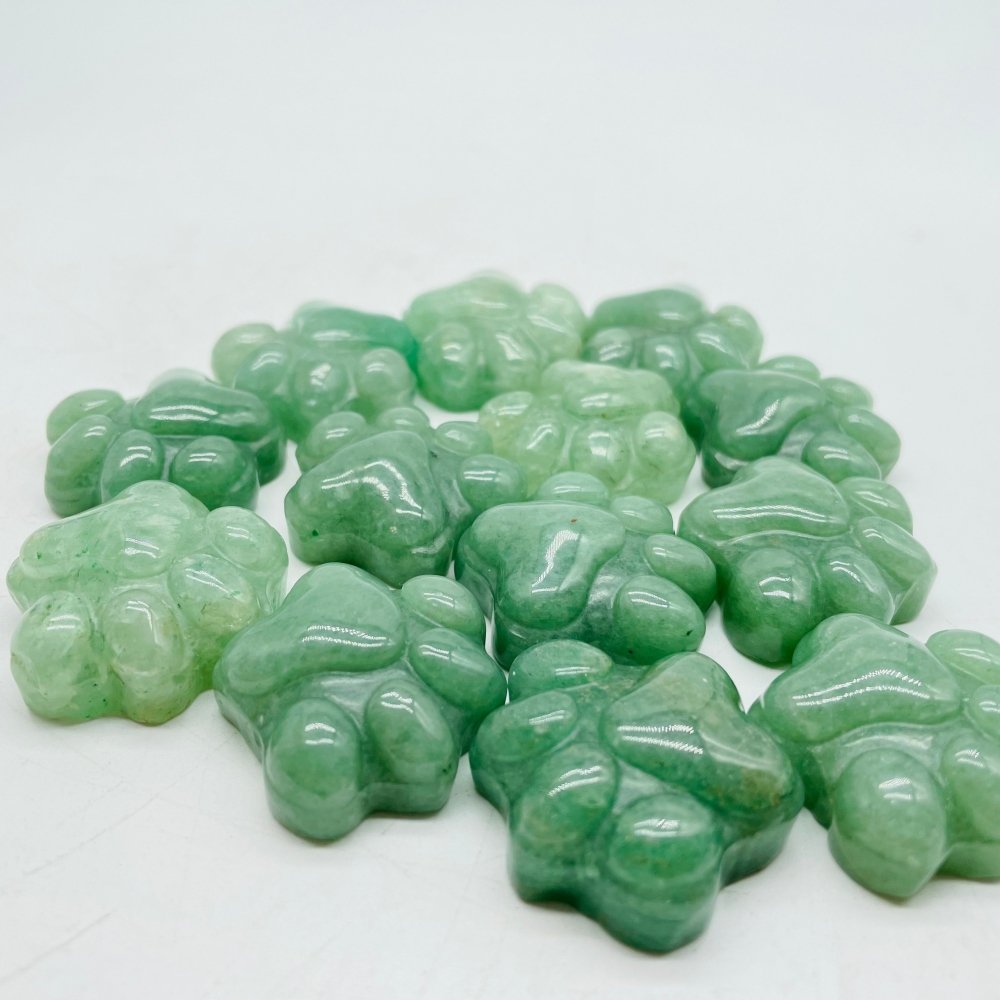 4Types Cat Paws Moss Agate&Red Jasper Carving Wholesale -Wholesale Crystals