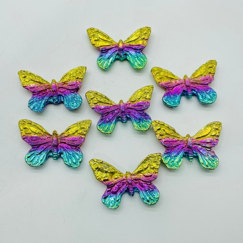 5 Types Colourful Bismuth Animals Carving Butterfly Seahorse Wholesale -Wholesale Crystals