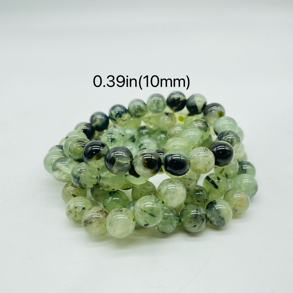 Green Prehnite Mixed Green Tourmaline Bracelet Wholesale -Wholesale Crystals