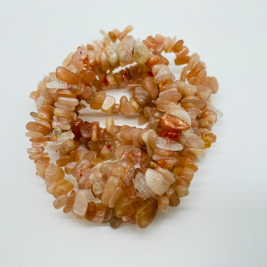 6 Types Chip Bracelet Aquamarine Moss Agate Wholesale Red Tourmaline 50pcs