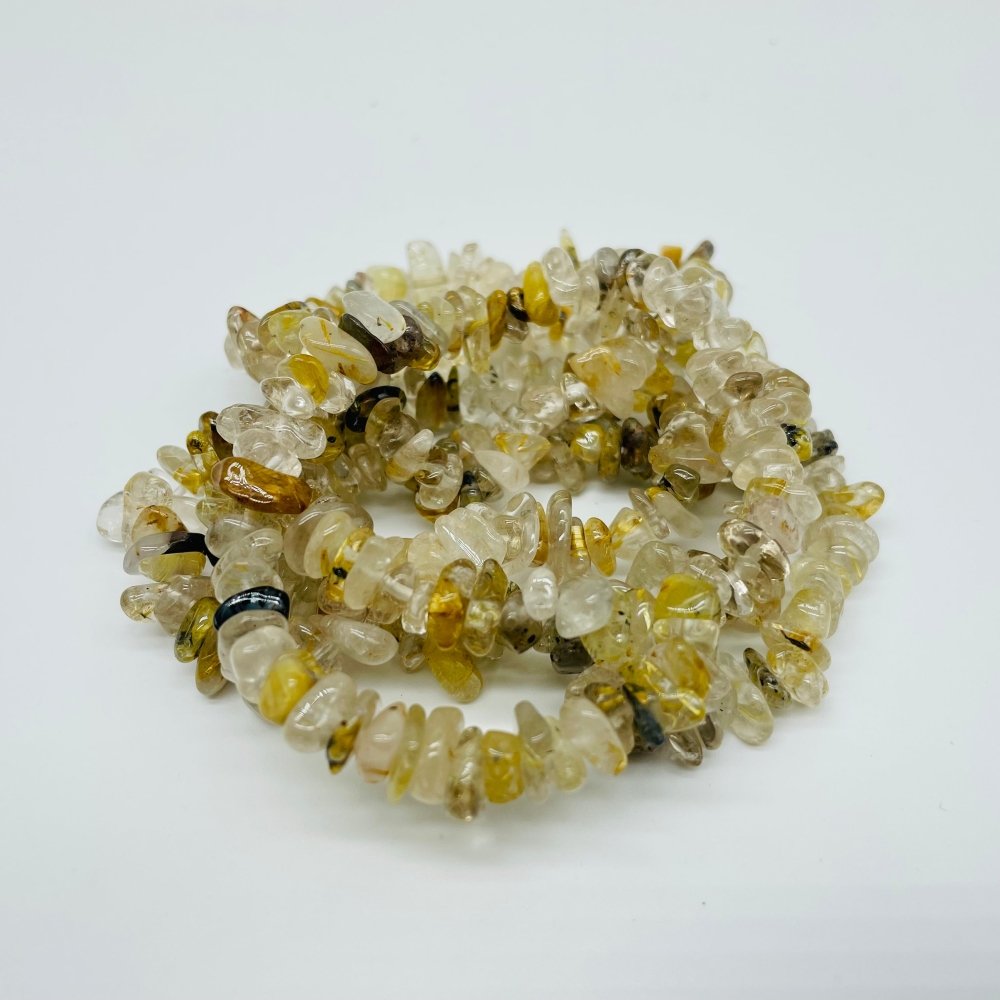 6 Types Chip Bracelet Lapis Lazuli & Fluorite Wholesale -Wholesale Crystals