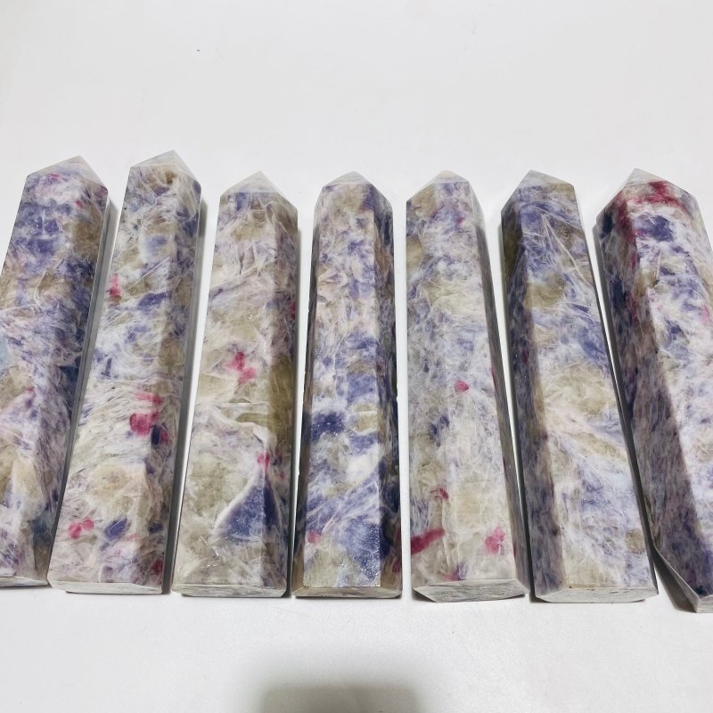 7 Pieces Beautiful Large Unicorn Stone Tower -Wholesale Crystals