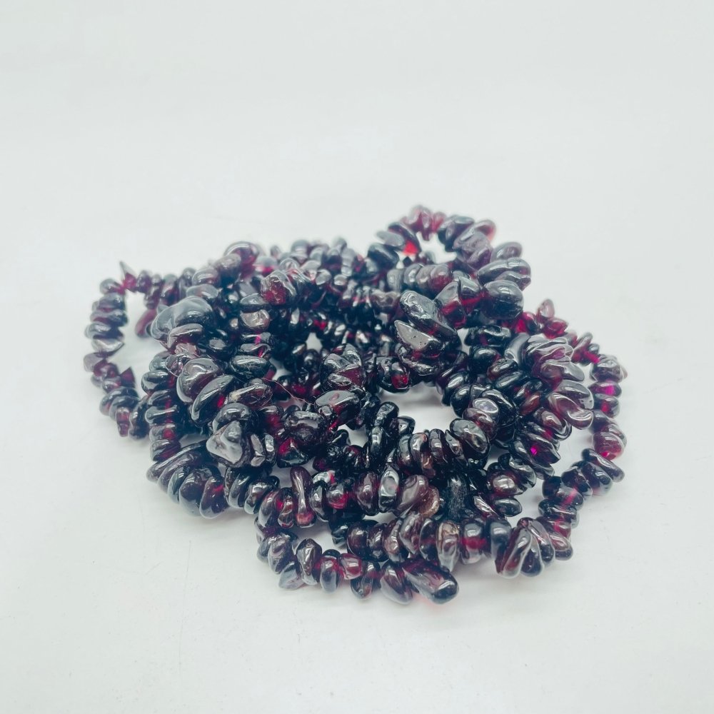 7 Types Chip Bracelet Wholesale Cordierite Garnet White Moonstone -Wholesale Crystals