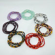 7 Types Mini Beads Bracelet Wholesale Carnelian Black Tourmaline Ocean Jasper -Wholesale Crystals