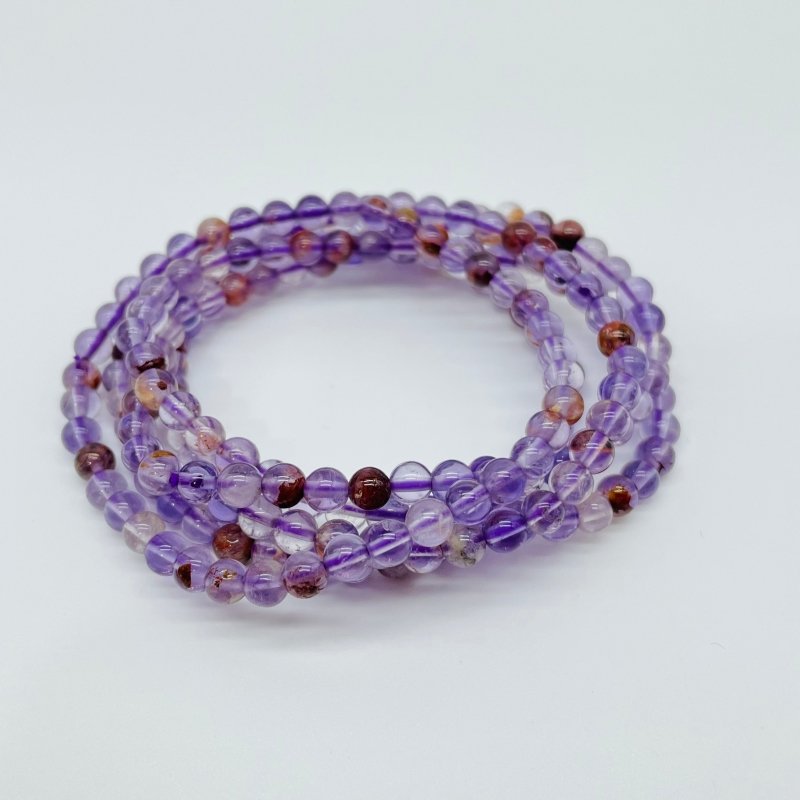 7 Types Mini Beads Bracelet Wholesale Carnelian Black Tourmaline Ocean Jasper -Wholesale Crystals