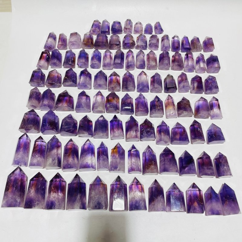99 Pieces High Quality Ametrine Stone Points -Wholesale Crystals