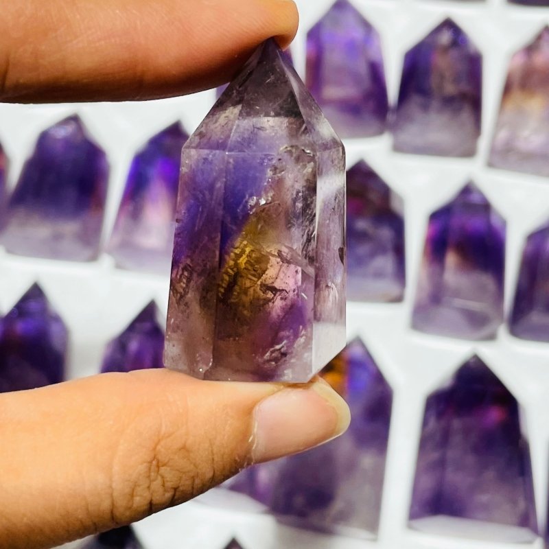 99 Pieces High Quality Ametrine Stone Points -Wholesale Crystals