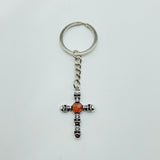 8 Types Crystal Keychain Carving Wholesale Cross Spin Turntable Shape - Wholesale Crystals