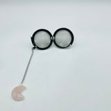 9 Types Crystal Moon 304 Stainless Steel Tea Leak Proof Mesh Filter With Chain - Wholesale Crystals