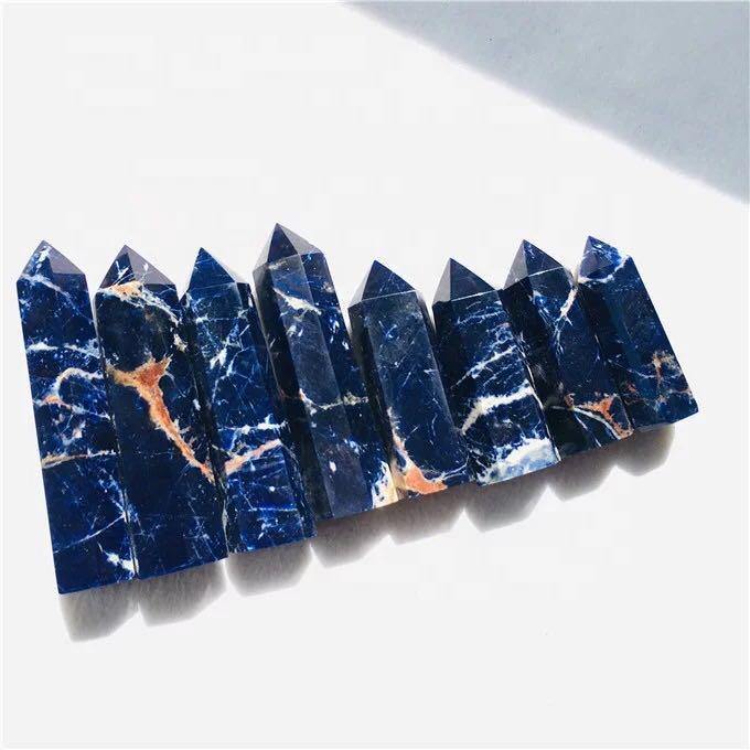 High Quality Sodalite Point -Wholesale Crystals