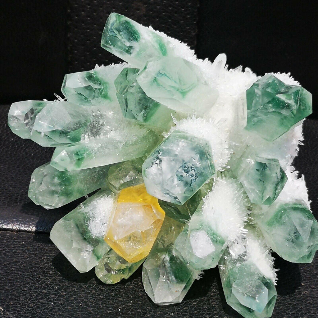 Green Aura Crystal Cluster -Wholesale Crystals