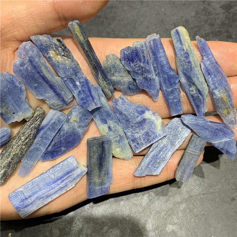 blue kyanite raw rough stones -Wholesale Crystals