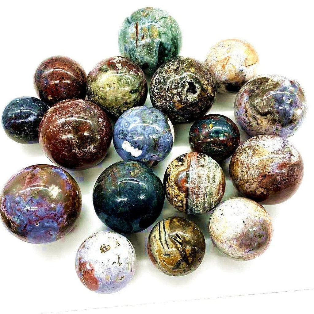 ocean jasper ball -Wholesale Crystals