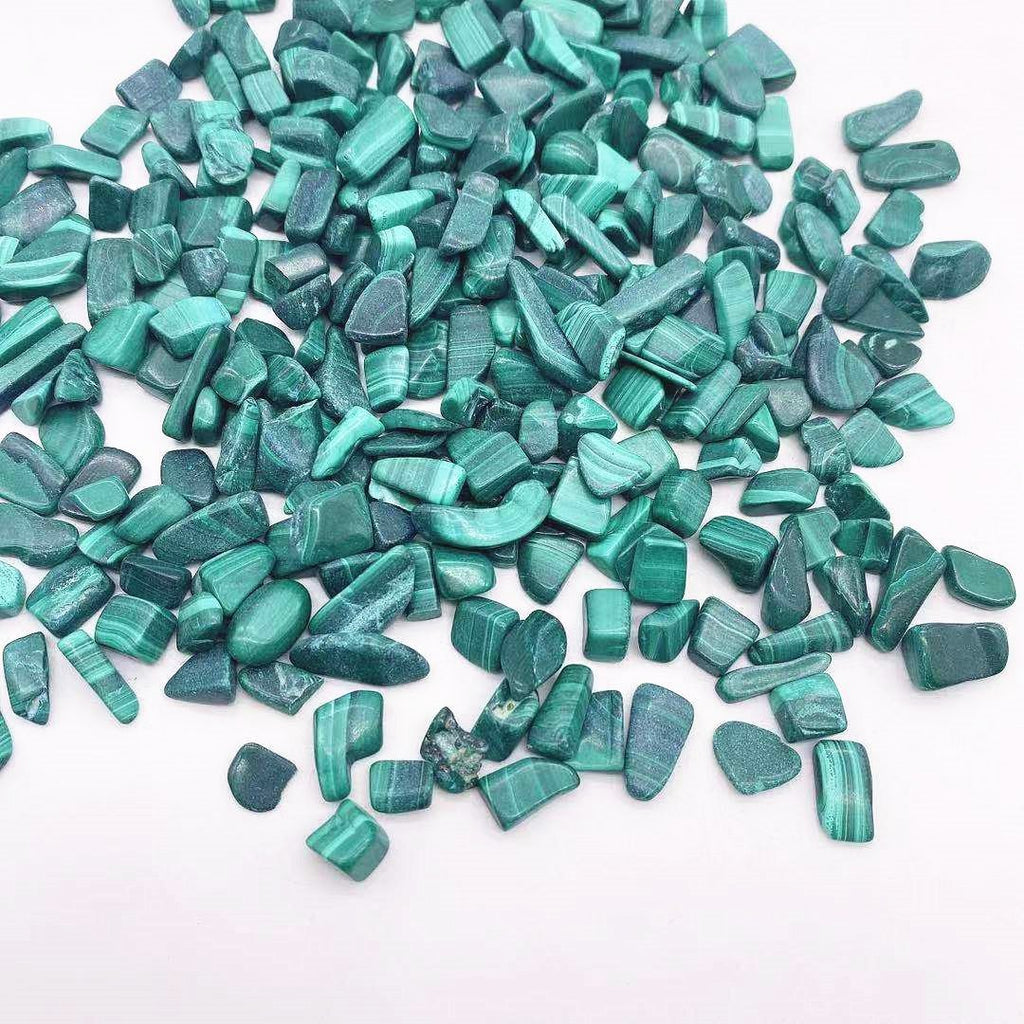Malachite gravel stone Chips -Wholesale Crystals