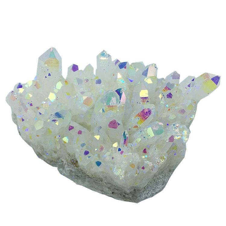 Angel Aura Spirit Quartz Crystal Cluster -Wholesale Crystals