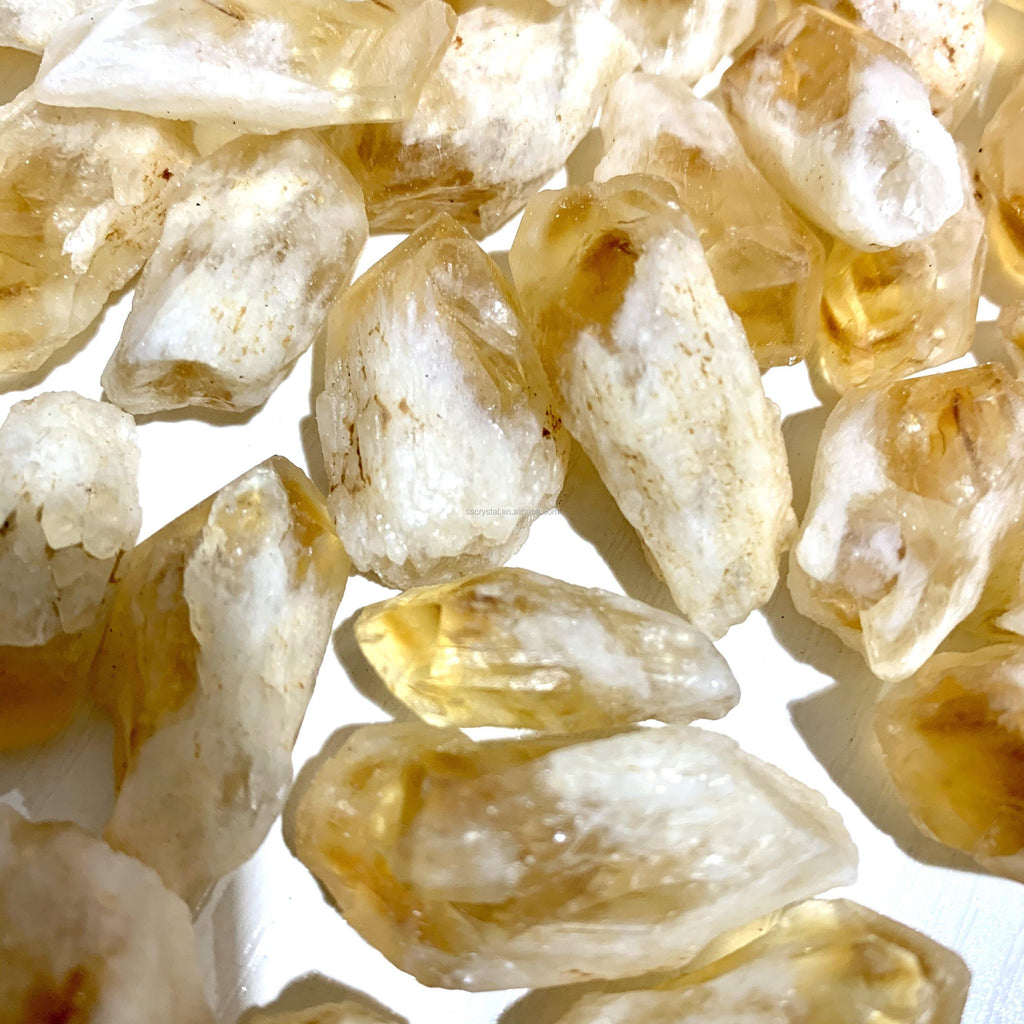 Heat treatment Raw Citrine -Wholesale Crystals