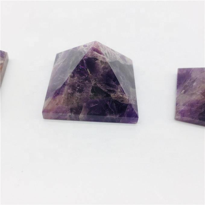 amethyst chevron pyramids -Wholesale Crystals