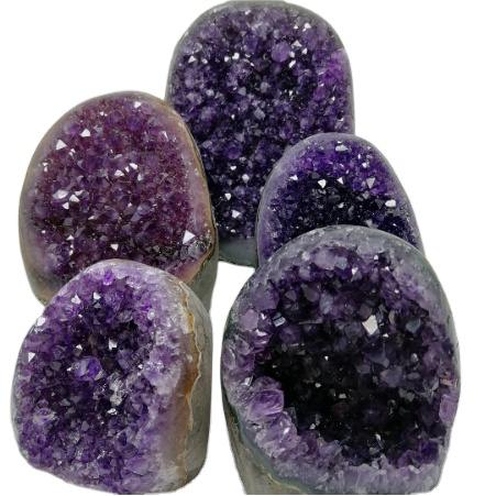 natural amethyst clusters geodes -Wholesale Crystals