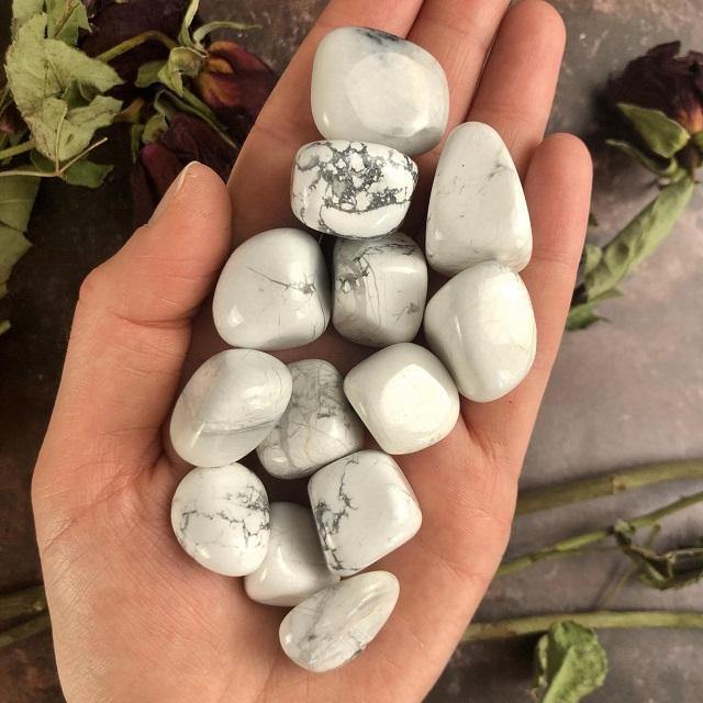 Howlite Tumbled -Wholesale Crystals