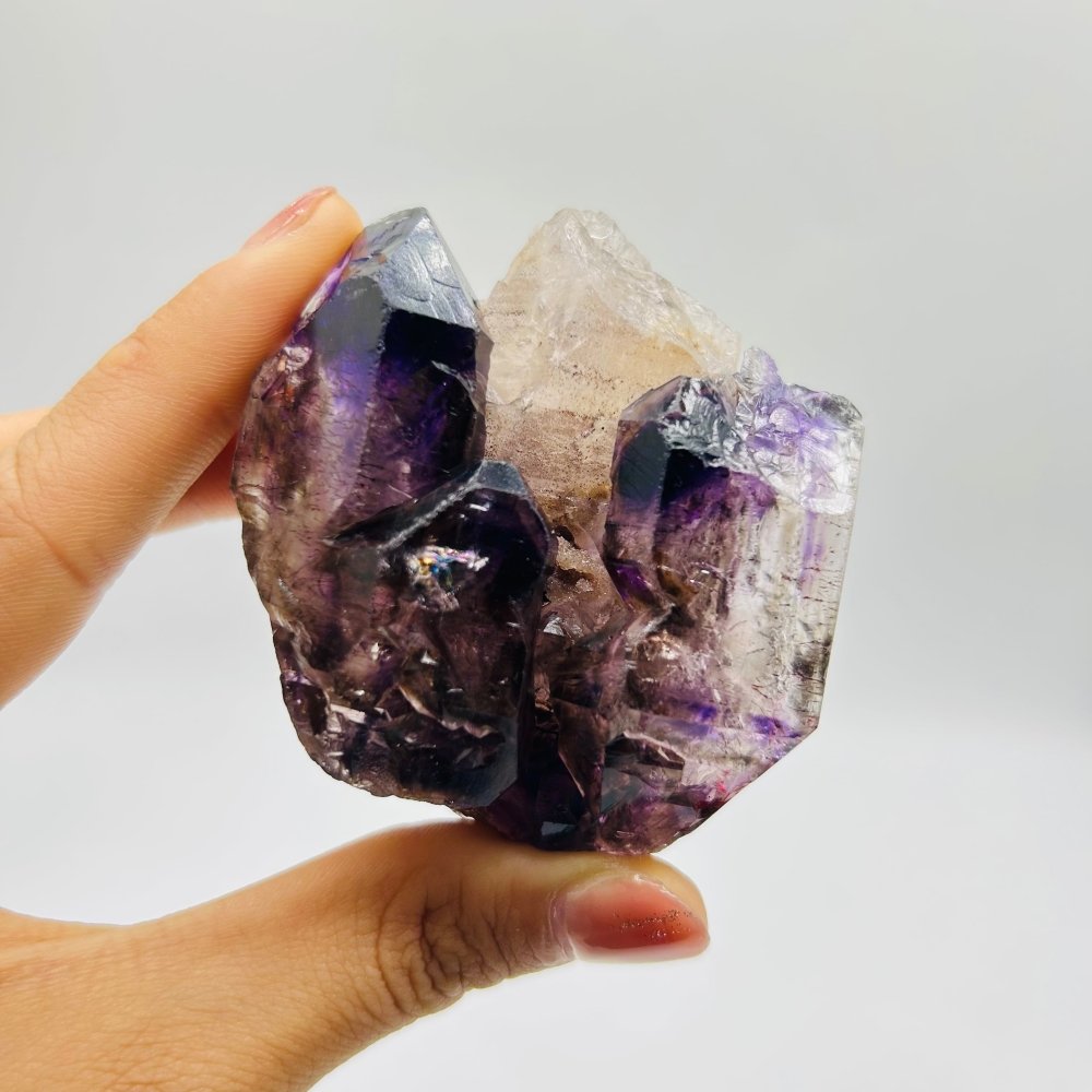 A02 Scepter Super7 Amethyst Enhydro Crystal -Wholesale Crystals