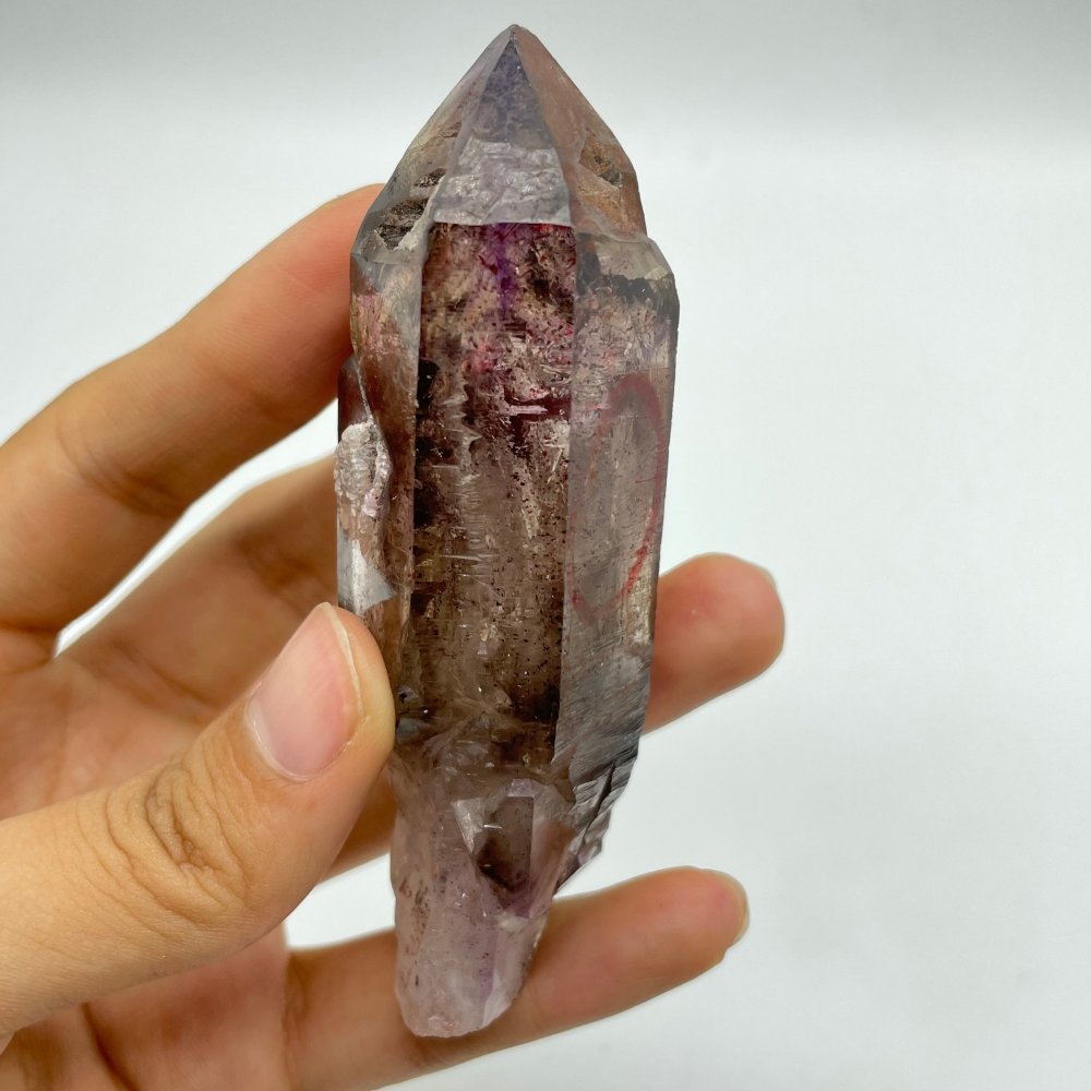 A20 Scepter Super7 Amethyst Enhydro Crystal -Wholesale Crystals