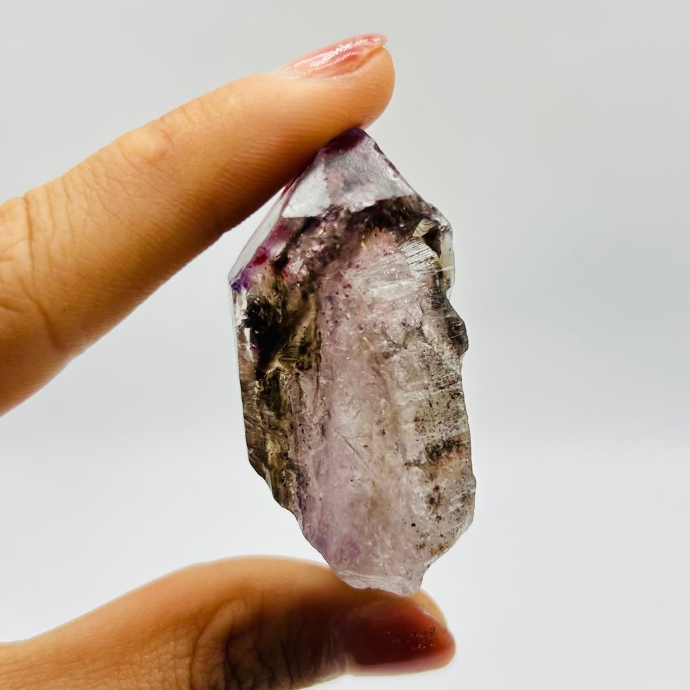 A28 Scepter Super7 Amethyst Enhydro Crystal -Wholesale Crystals