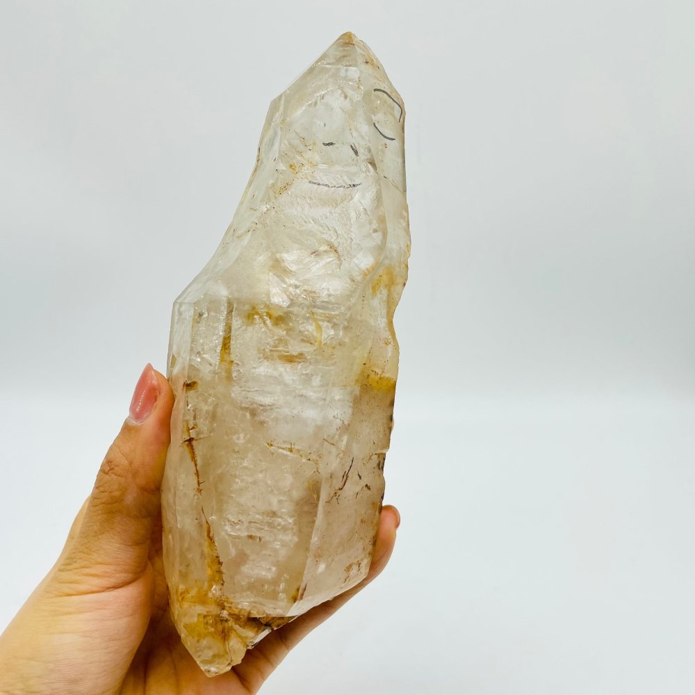A39 Large Crystal Enhydro Quartz Crystal With Bubbles -Wholesale Crystals