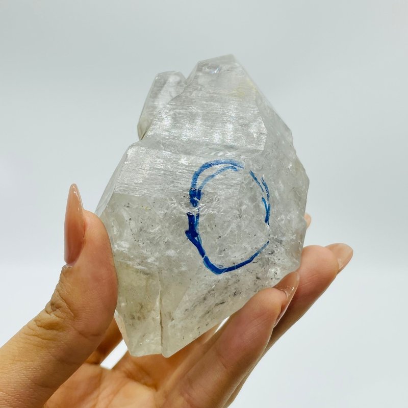 A49 Enhydro Quartz With Moving Bubble And Quicksand -Wholesale Crystals