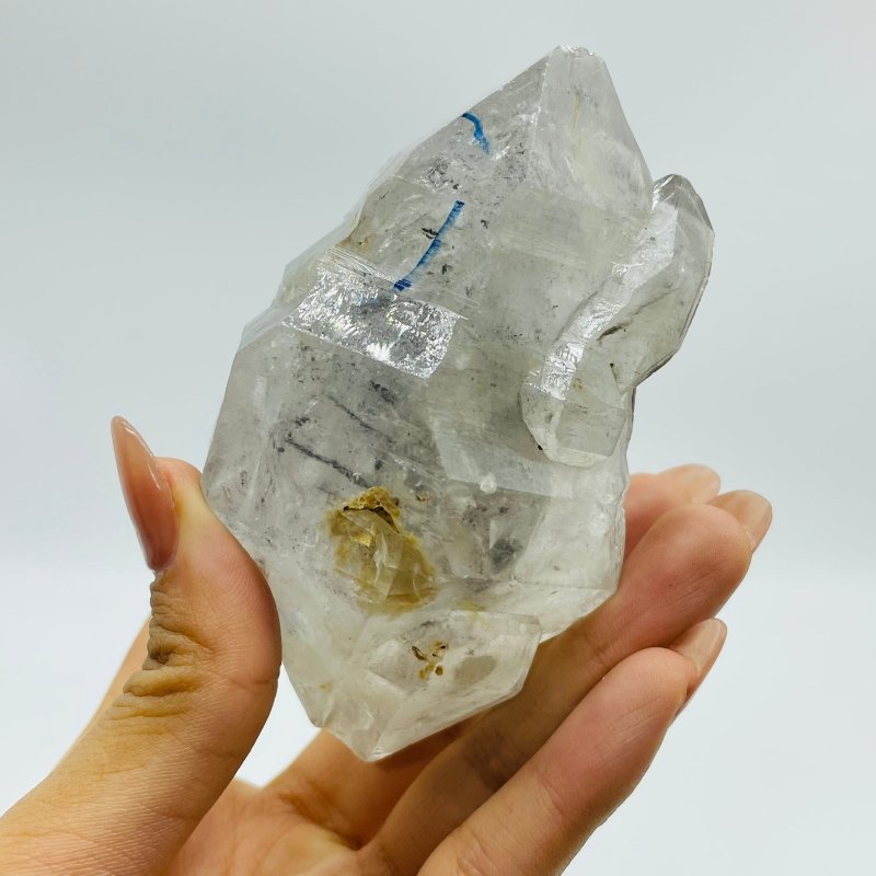 A49 Enhydro Quartz With Moving Bubble And Quicksand -Wholesale Crystals