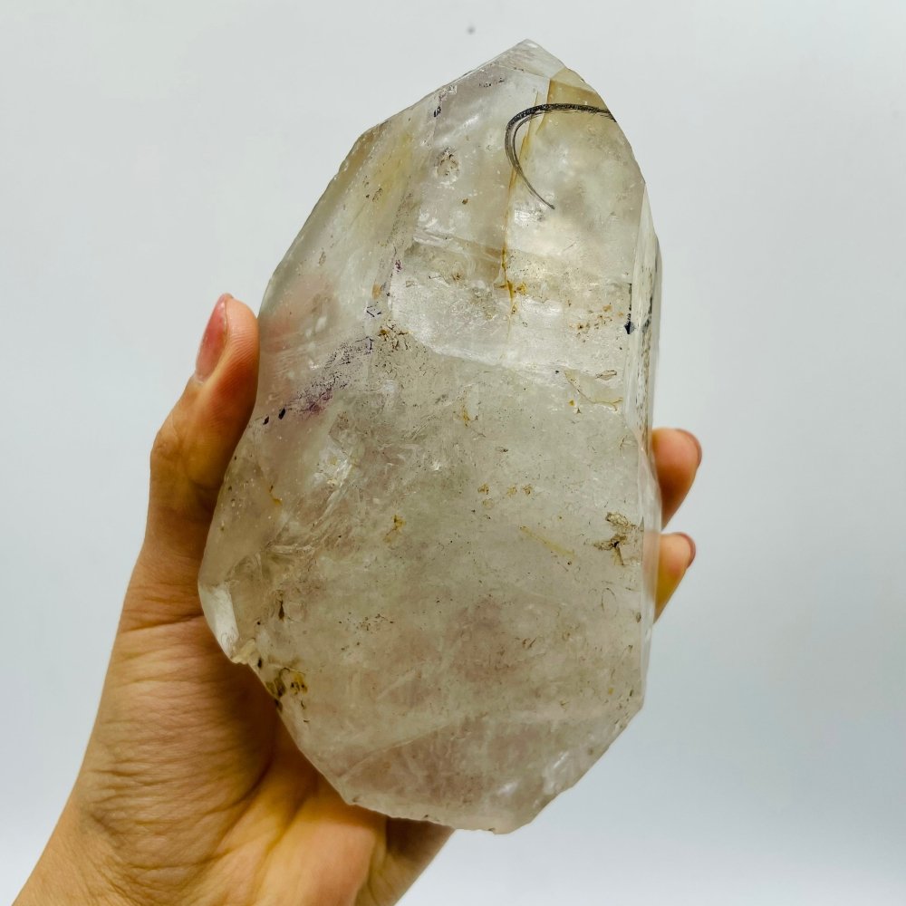 A57 Enhydro Quartz With Long Path Moving Bubble -Wholesale Crystals