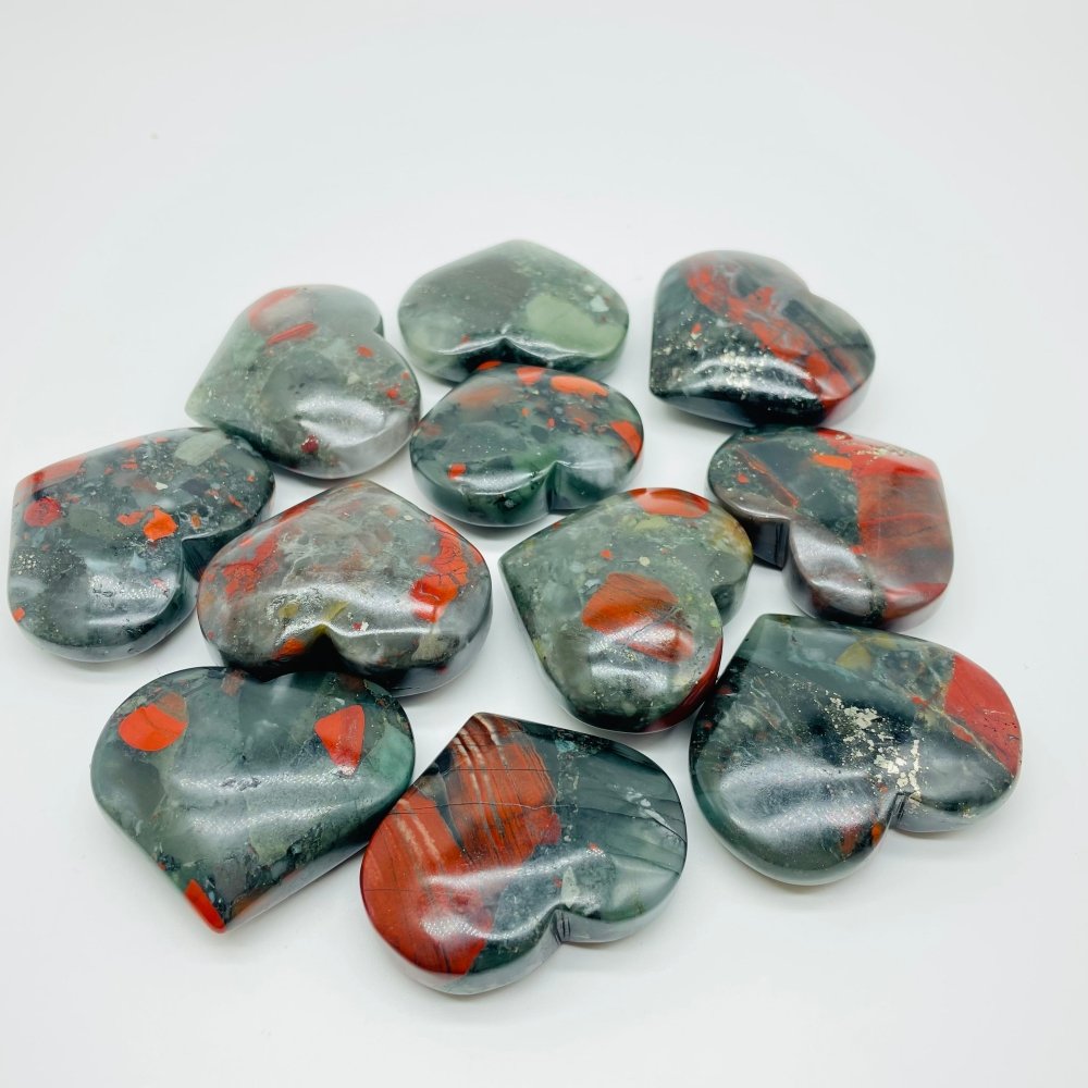 Africa Blood Stone Heart Crystal Wholesale -Wholesale Crystals