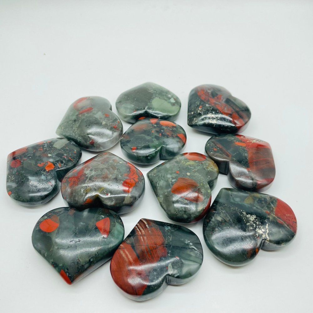 Africa Blood Stone Heart Crystal Wholesale -Wholesale Crystals