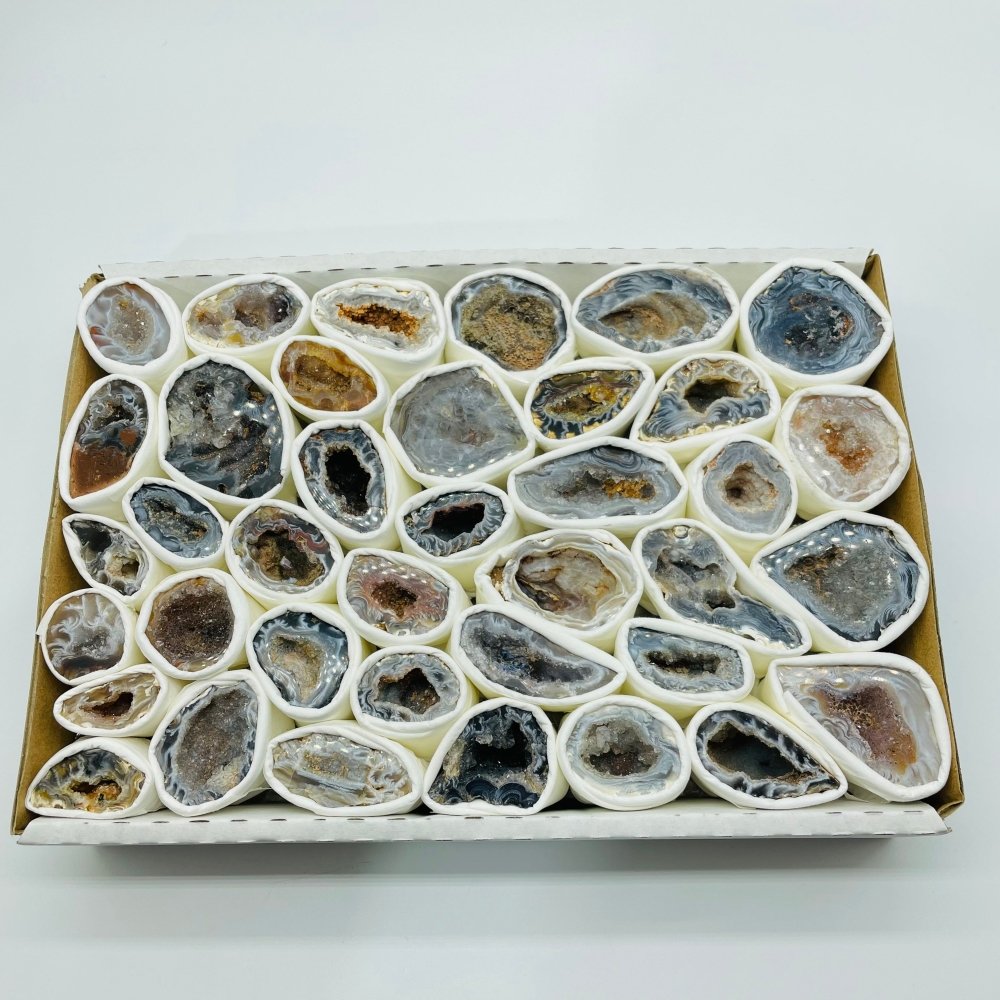 Agate Geode Mini Crystal 25-35pcs A Set Box Wholesale -Wholesale Crystals