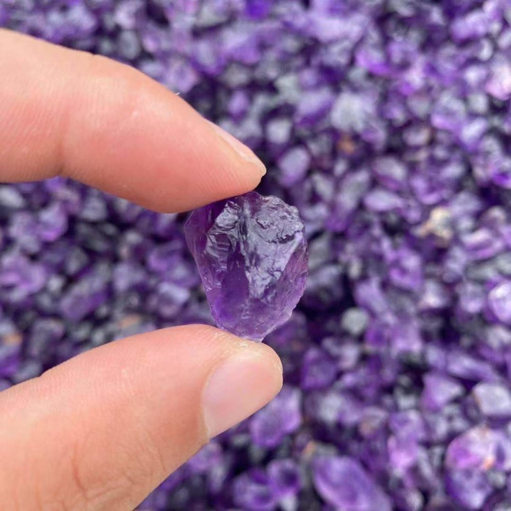 Amethyst Raw From Brazil Crystals Wholesale -Wholesale Crystals