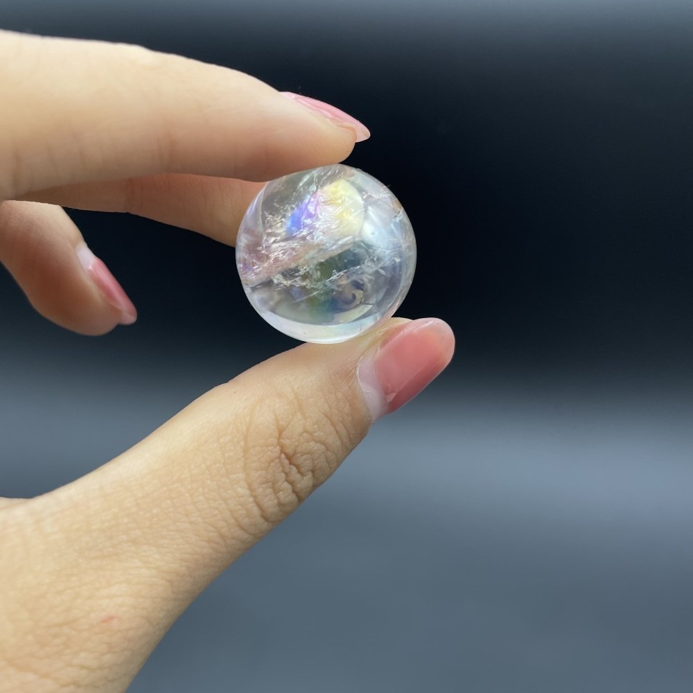 Aura Clear Quartz Ball Crystal Spheres Wholesale -Wholesale Crystals