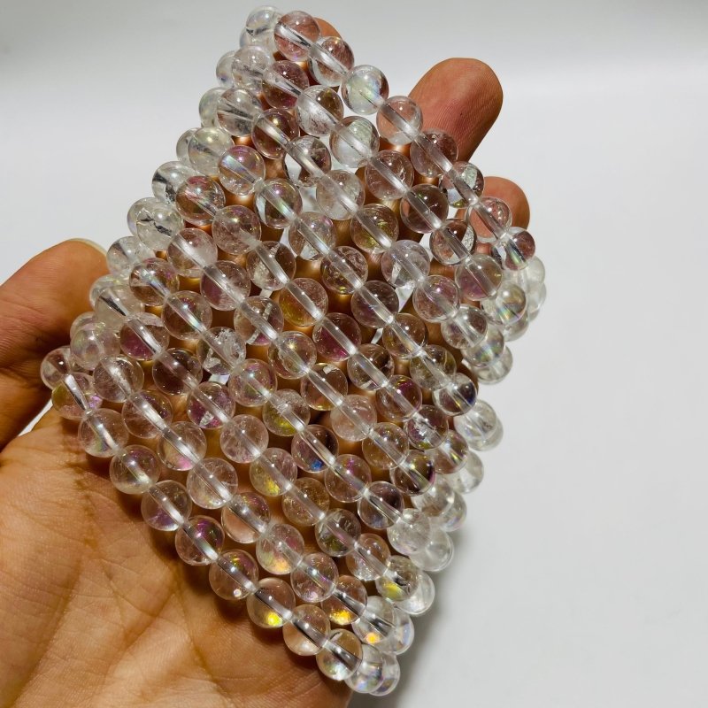 Aura Clear Quartz Bracelet Wholesale -Wholesale Crystals