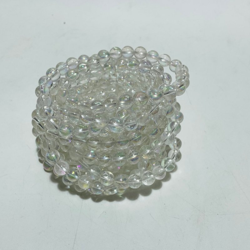 Aura Clear Quartz Bracelet Wholesale -Wholesale Crystals