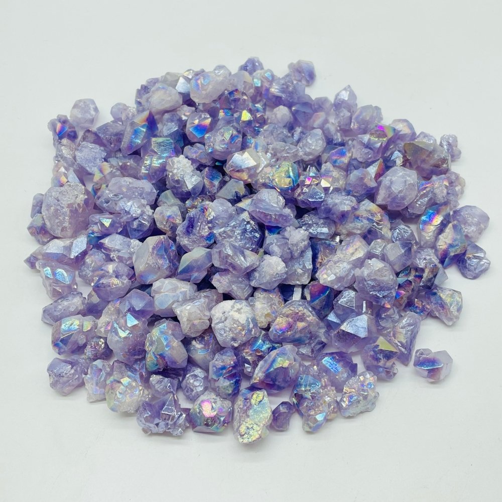 Aura Mini Amethyst Cluster Crystals Wholesale -Wholesale Crystals