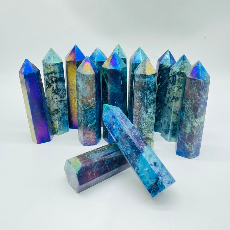 Aura Tree Jasper Tower Point Wholesale Clearance -Wholesale Crystals