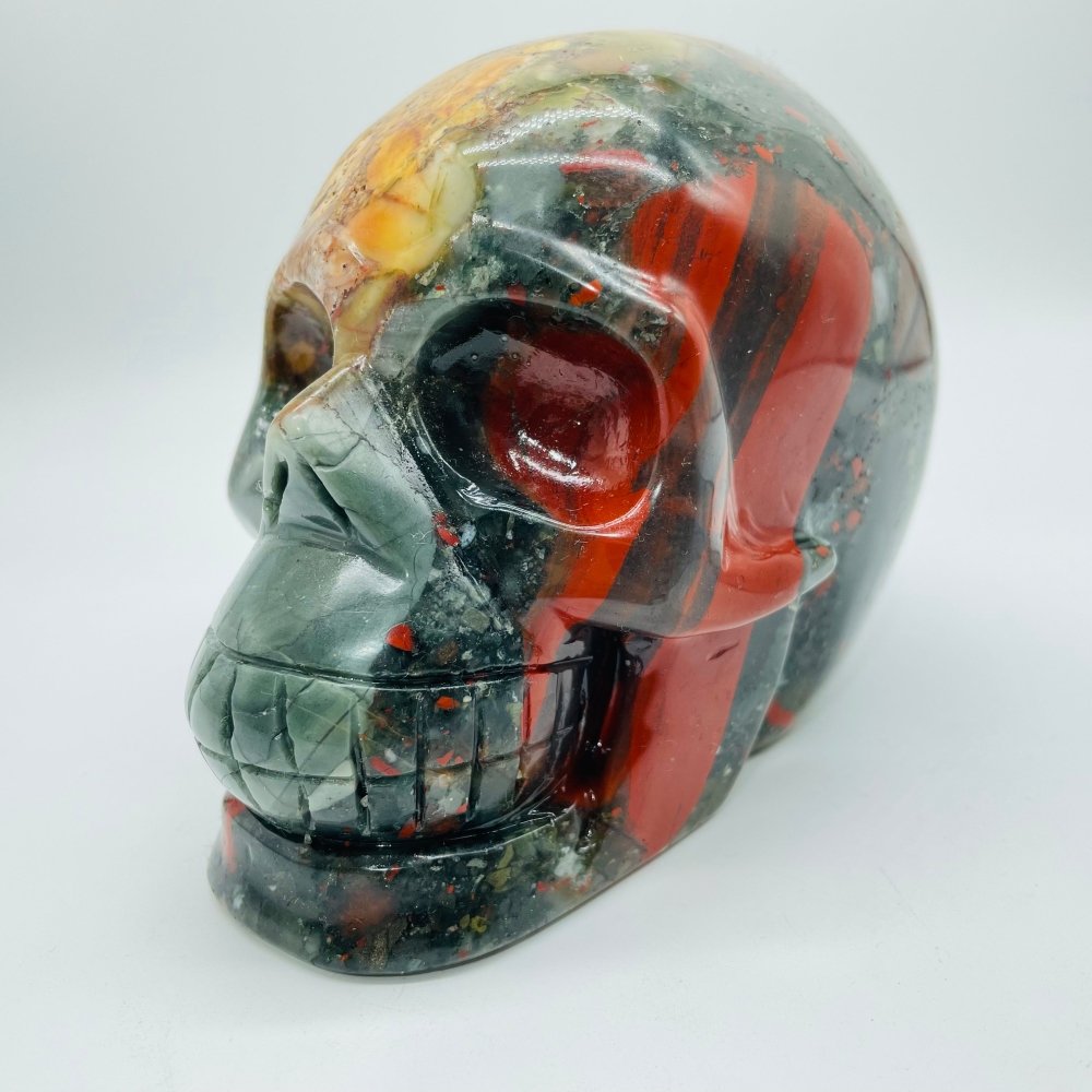 Beautiful Africa Blood Skull Carving -Wholesale Crystals