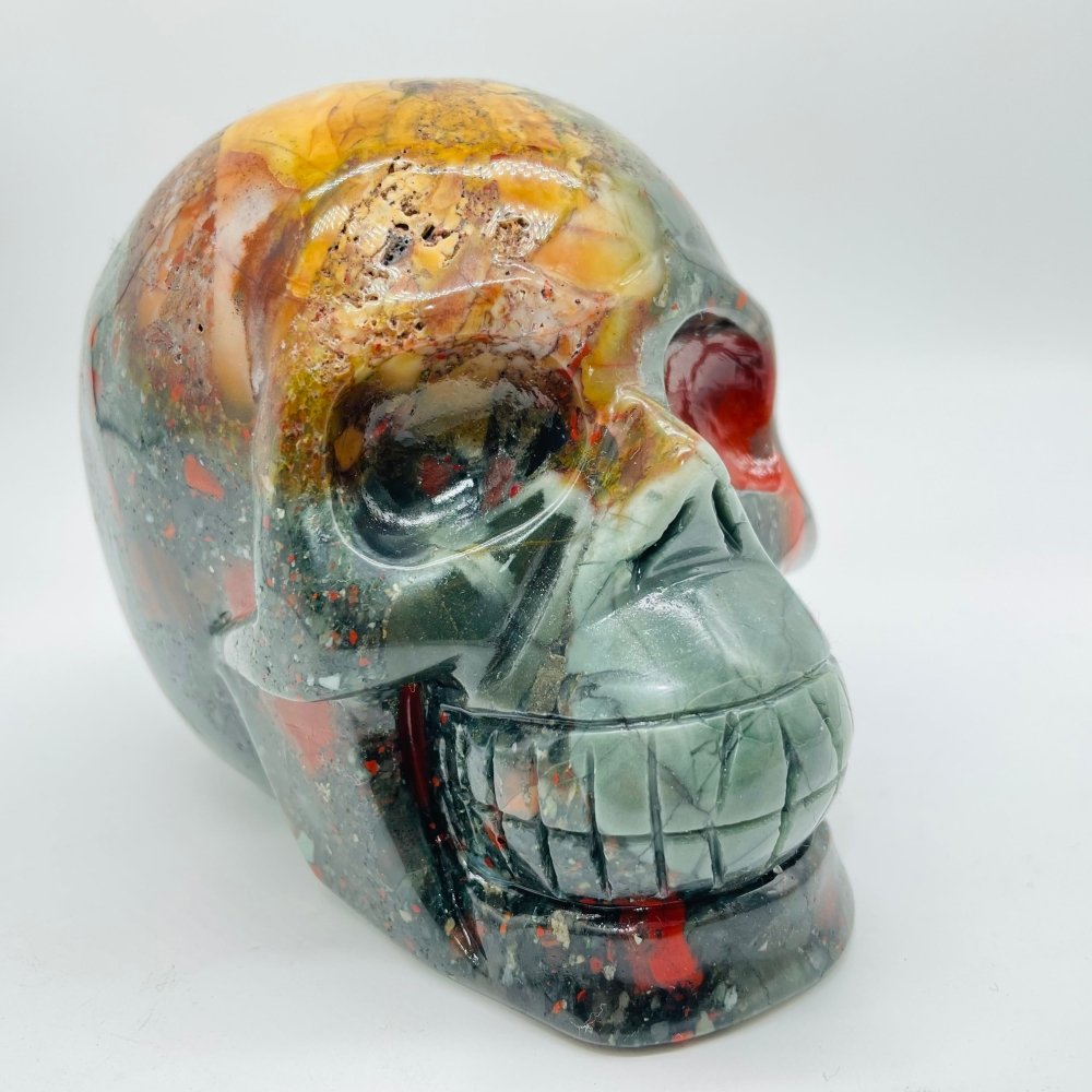 Beautiful Africa Blood Skull Carving -Wholesale Crystals