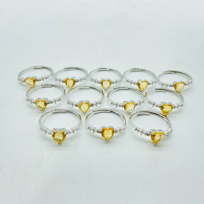 Beautiful Citrine Cut Faceted Ring Wholesale -Wholesale Crystals